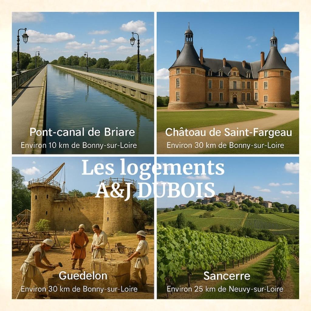 A&J Family - Neuvy Sur Loire - Guedelon Villa Екстериор снимка